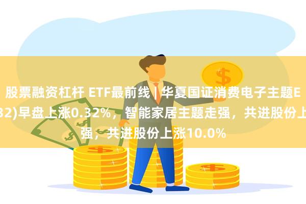 股票融资杠杆 ETF最前线 | 华夏国证消费电子主题ETF(159732)早盘上涨0.32%，智能家居主题走强，共进股份上涨10.0%