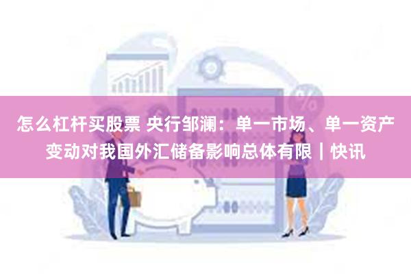 怎么杠杆买股票 央行邹澜：单一市场、单一资产变动对我国外汇储备影响总体有限｜快讯